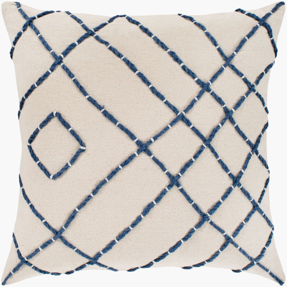 Emilio Accent Pillow, Decorative Pillow by Surya, 20" length x 20" width