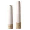 Ivory Sands Ceramic Vases, S/2 thumbnail 0