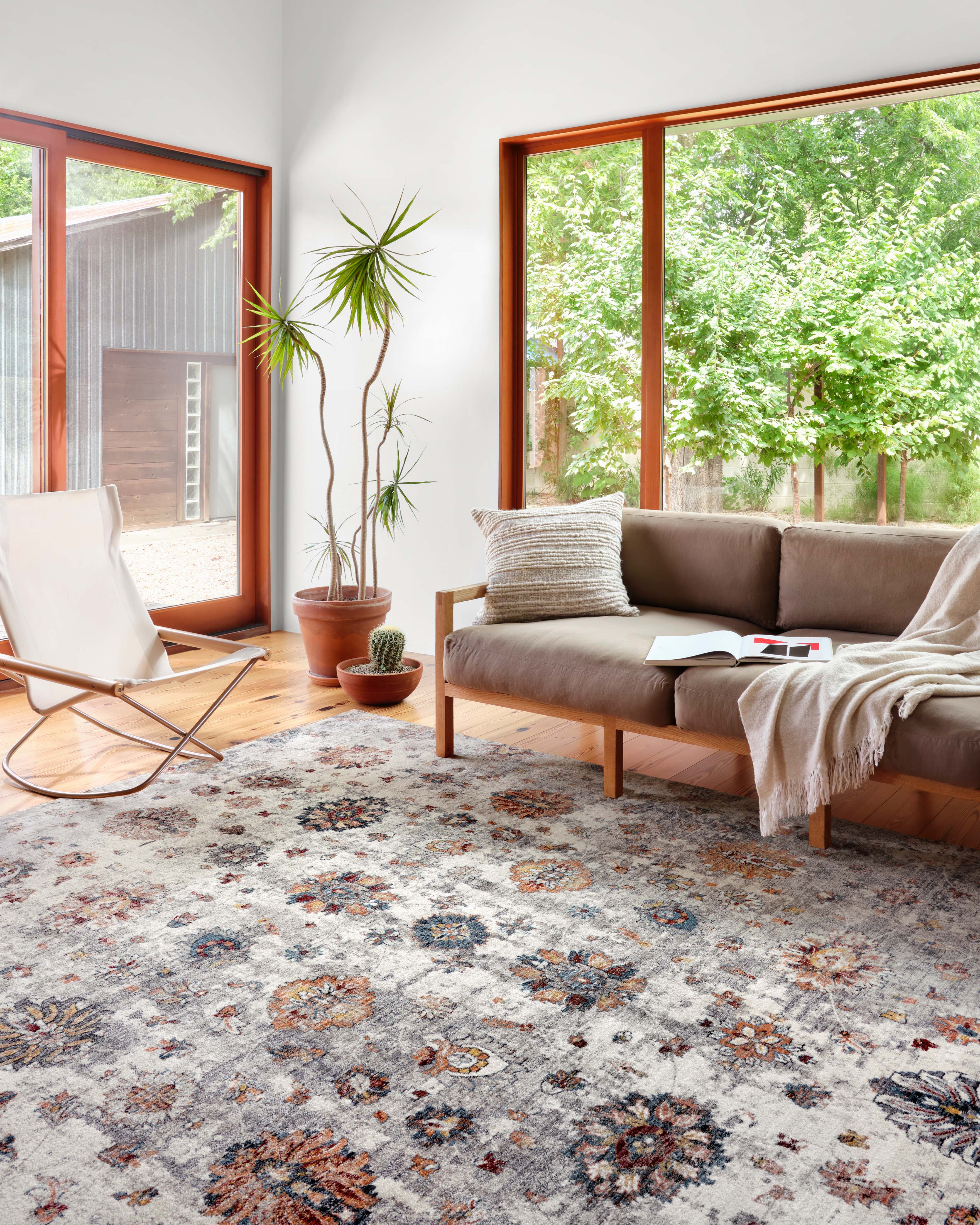 Loloi II Samra Rug, 1'6" length x 1'6" width View 2