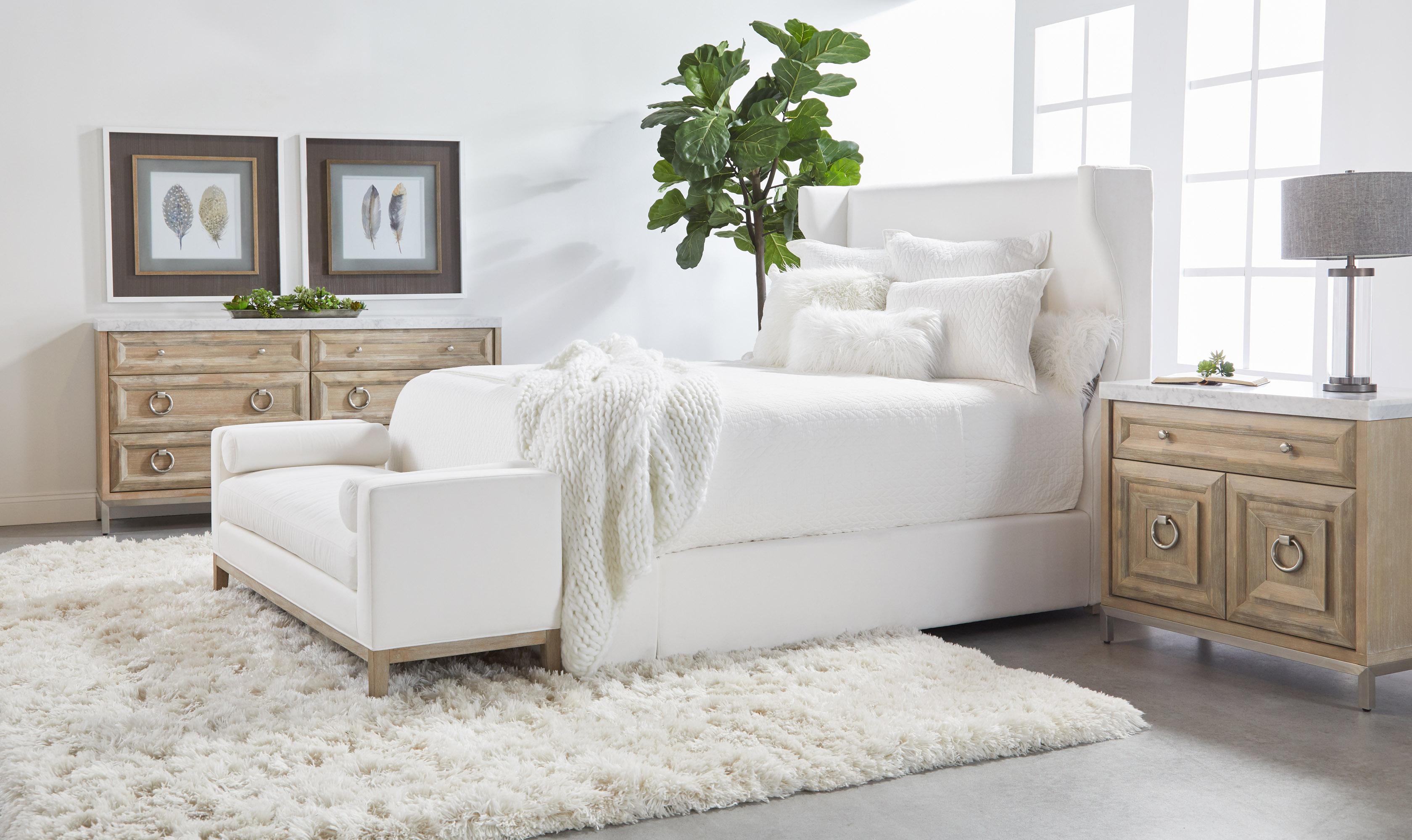 Keaton Upholstered Bench large image 