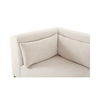 June Dream Modular Sectional Oatmeal, Sectional Sofa by Moe's Home, 115" width x 30" height x 110" depth thumbnail 8
