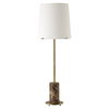 Sepia Brown Marble Buffet Lamp thumbnail 4