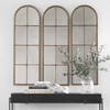 Amiel Arched Brown Mirror, by Uttermost, 16.5" width x 50" height x 1.37" depth thumbnail 6