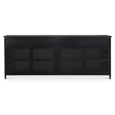 Henry Metal Sideboard Black