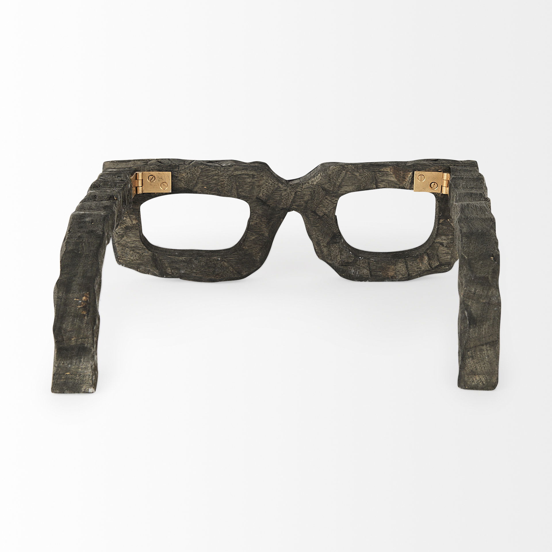 Elliot 13L x 14W Brown Wooden Eyeglasses large image 