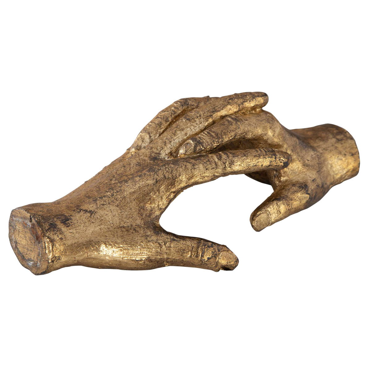 Hold My Hand Gold Sculpture, Figurines & Statue by Uttermost, 9" width x 3.12" height x 4.5" depth View 4