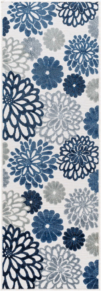Cabo Machine Woven Rug, by Surya, 7'2.61" length x 2'7.5" width
