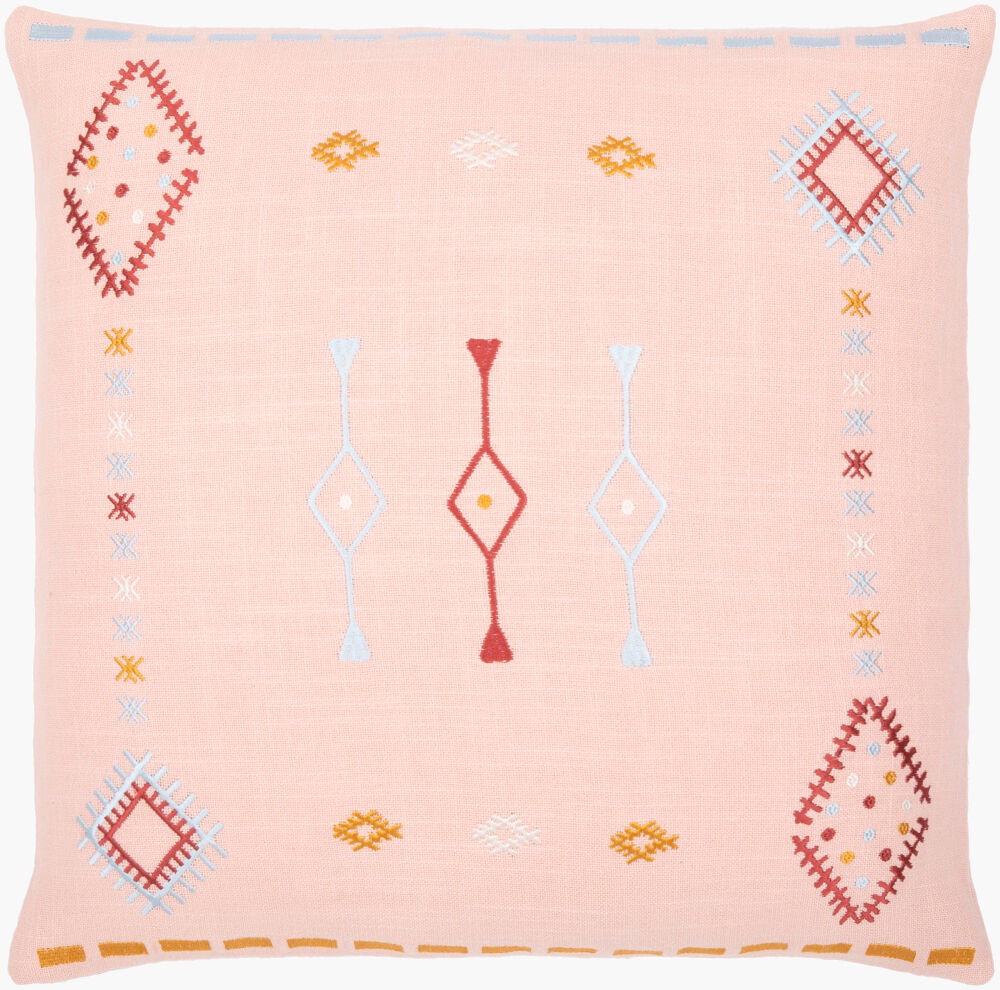 Zina Accent Pillow Down, Decorative Pillow by Surya, 22" length x 22" width