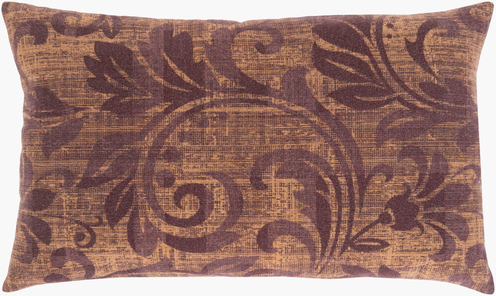Porcha Lumbar Pillow, Decorative Pillow by Surya, 16" length x 24" width