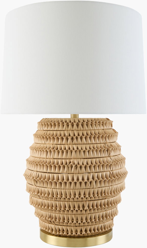Island Ridges Accent Table Lamp, by Surya, 17" width x 26" height