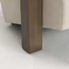Sovereign Oatmeal Fabric Upholstered with Solid Wood Frame Accent Chair thumbnail 10