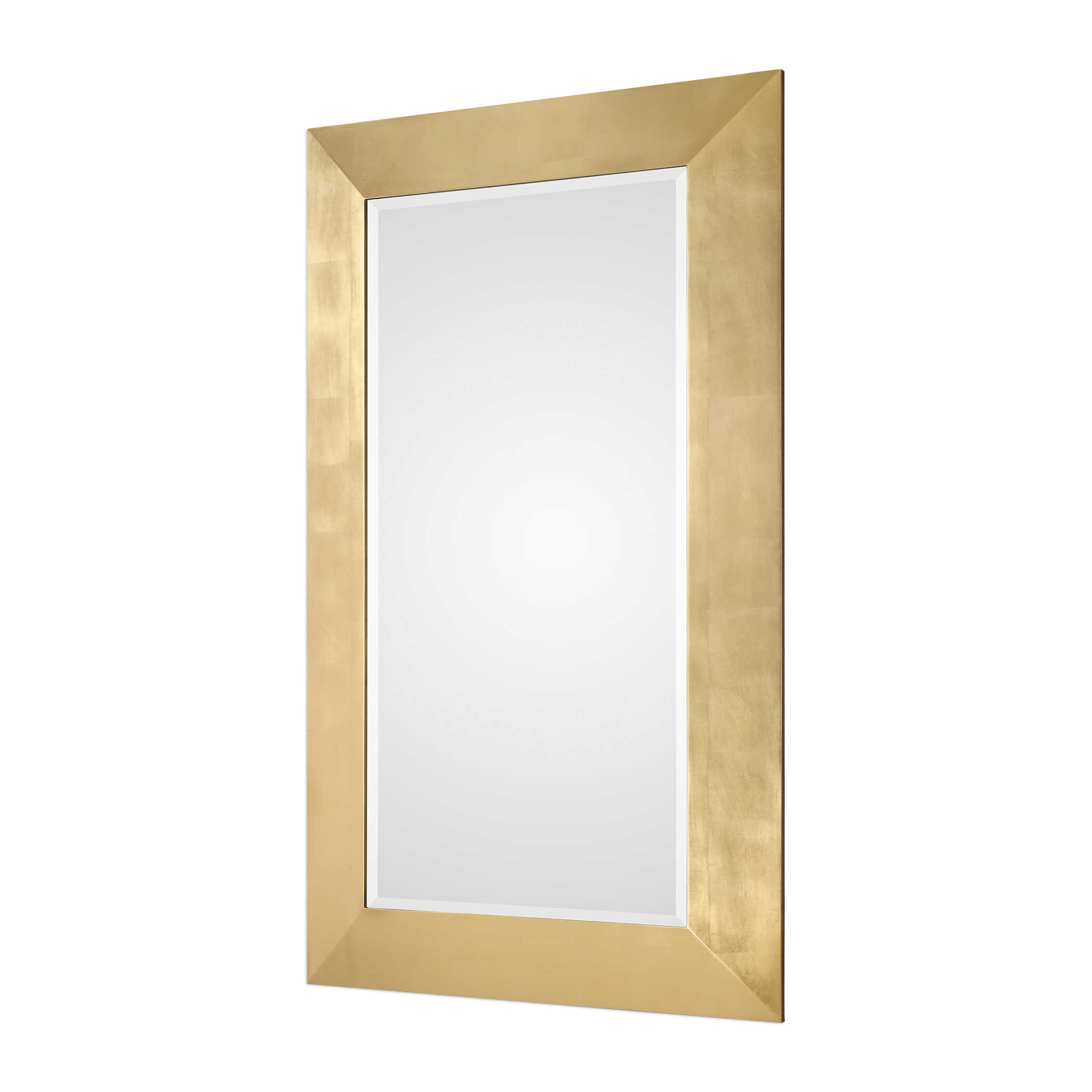 Chaney Gold Mirror, by Uttermost, 43.5" width x 73.5" height x 2.5" depth View 4