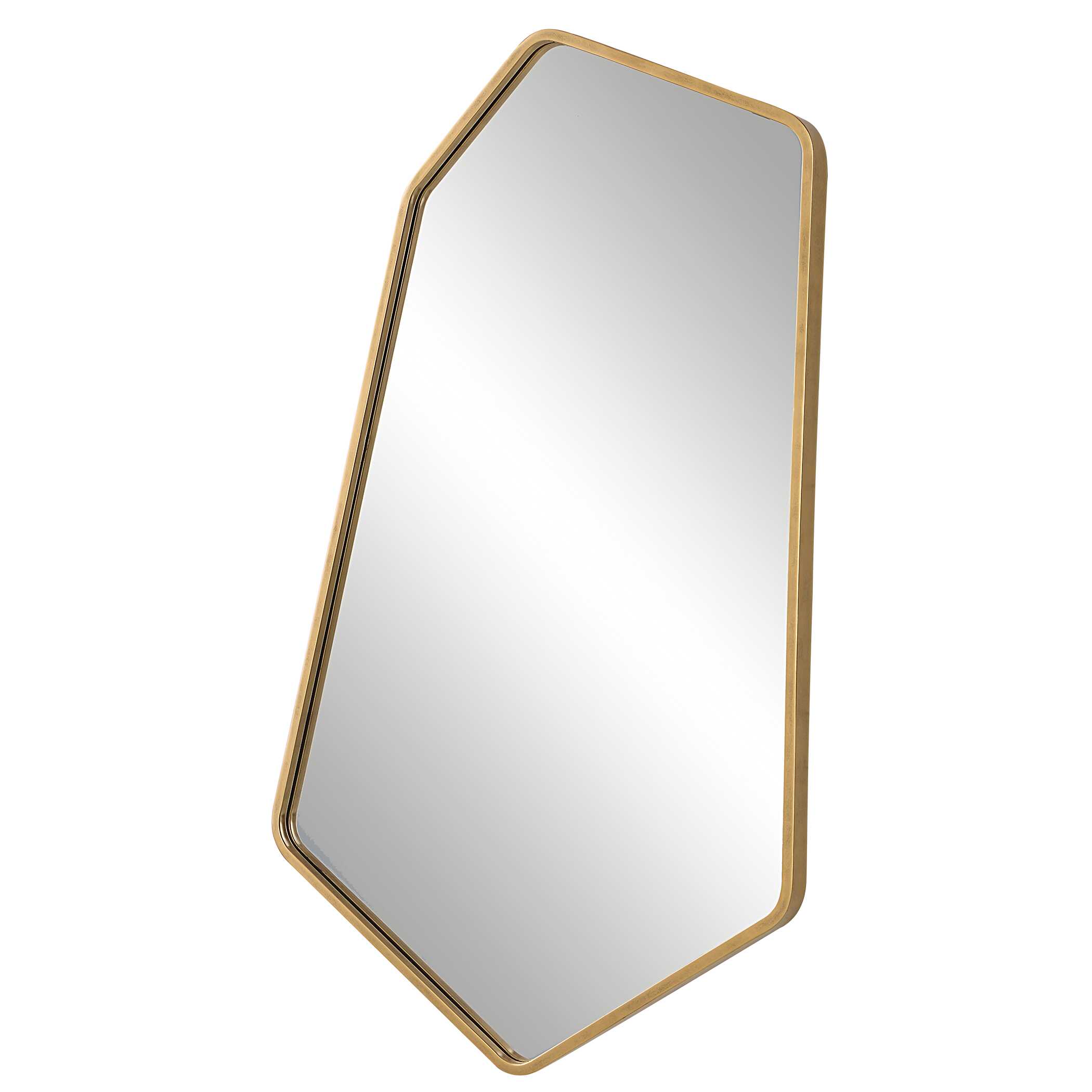 Linneah Large Gold Mirror Linneah Large Gold Mirror large image
