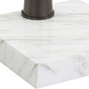 Pelton Marble Glass Drink Table, Side & End Table by Uttermost, 11" width x 24" height x 11" depth thumbnail 9