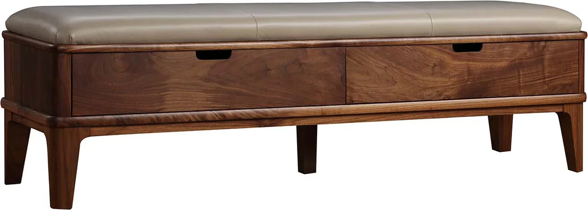 Walnut Grove Bench, Benche by Stickley, 61" width x 18" height x 17" depth View 1