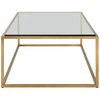 Bravura Gold Coffee Table, by Uttermost, 48" width x 16.75" height x 30" depth thumbnail 5