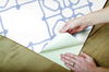 Seawater Diamond Trellis Navy & White Peel & Stick Wallpaper thumbnail 4