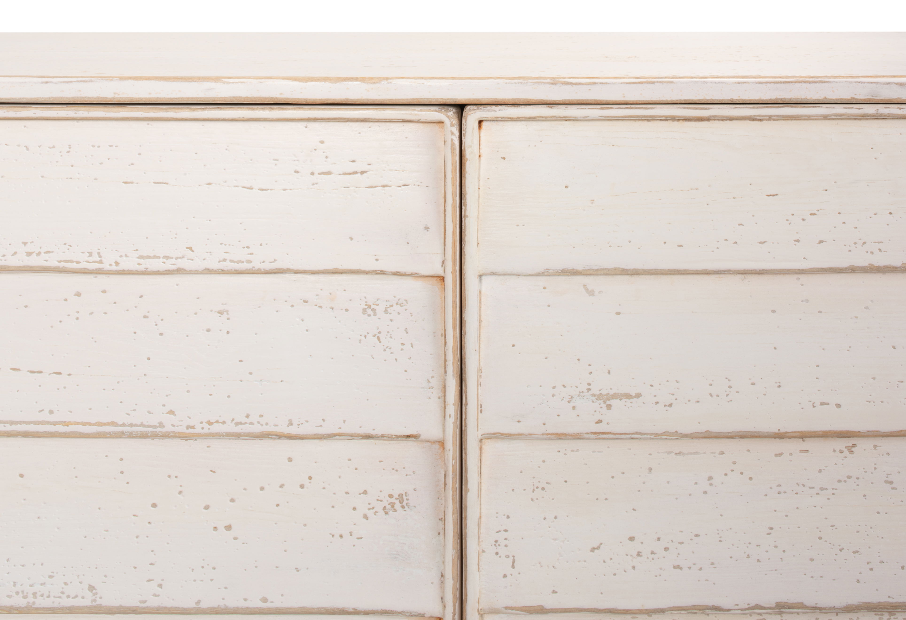 Louvered Sideboard, Whitewash large image 