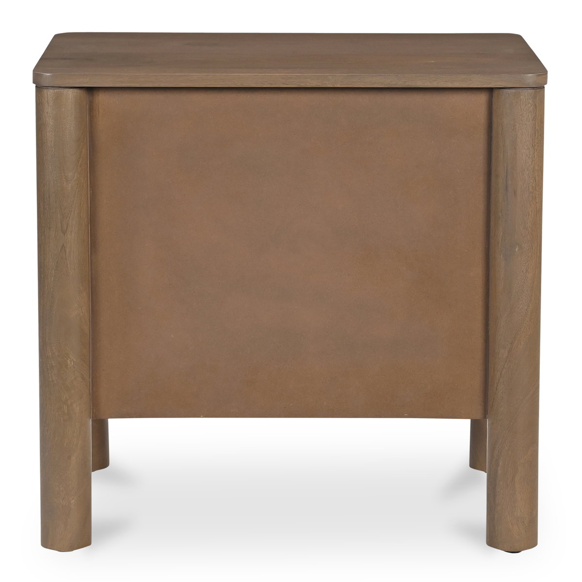 Wiley Nightstand Vintage Brown, by Moe's Home, 23.5" width x 22.5" height x 16.25" depth View 8
