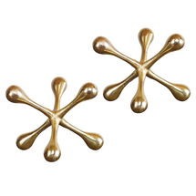 Online Designer Living Room Harlan Brass Objects Set/2