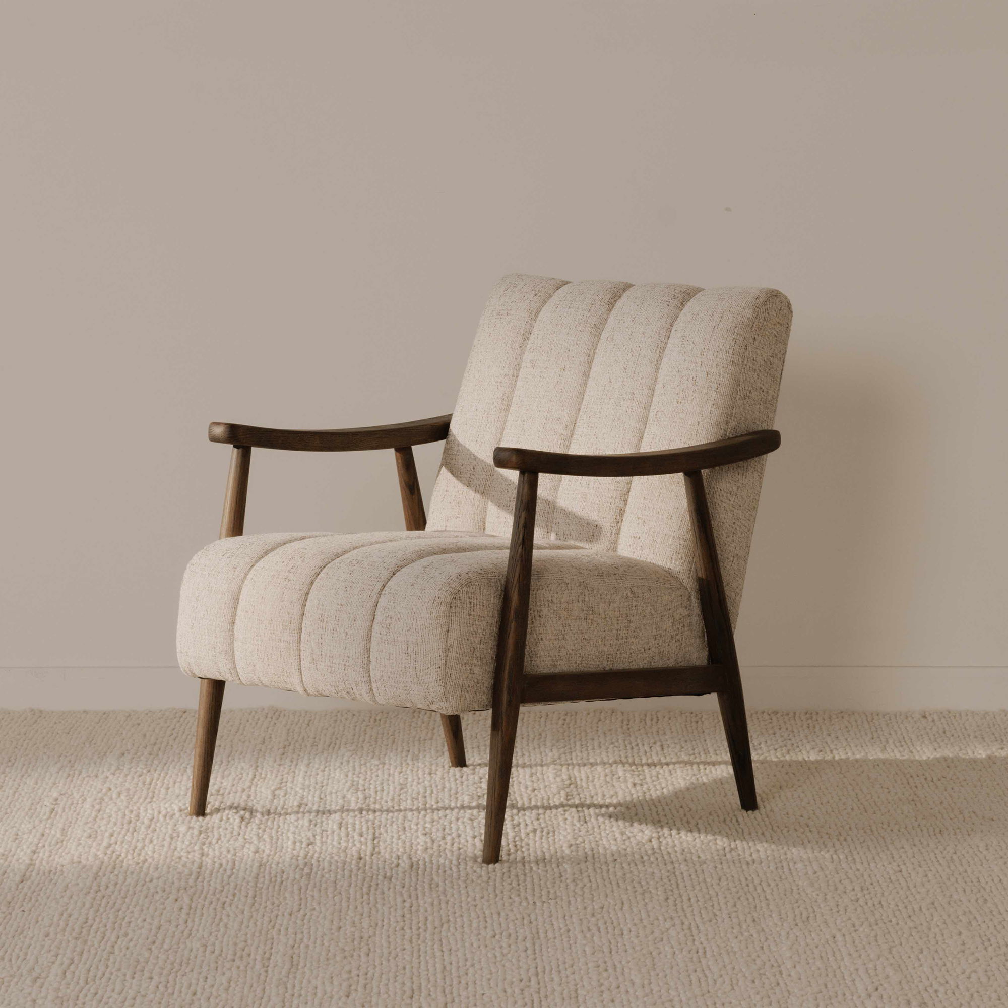 Aster Accent Chair Pebbled Beige large image 