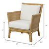 Pacific Rattan Armchair thumbnail 2