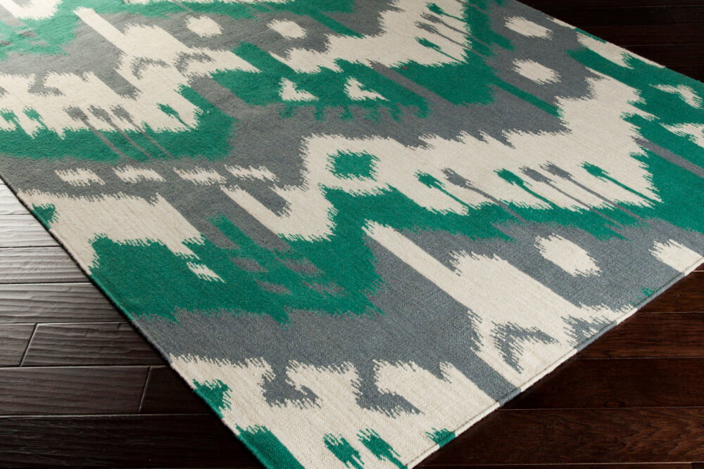 Jewel Tone Handmade Rug, by Surya, 3' length x 2' width