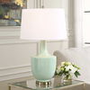 Kyla Mint Green Table Lamp, by Uttermost, 18" width x 30" height x 18" depth thumbnail 2
