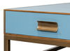 Gideon Shagreen Sq.Coffee Table  Blue thumbnail 3