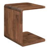 Carrie Side Table Walnut, Cabinets & Sideboard by Moe's Home, 20.5" width x 22.7" height x 18.5" depth thumbnail 2