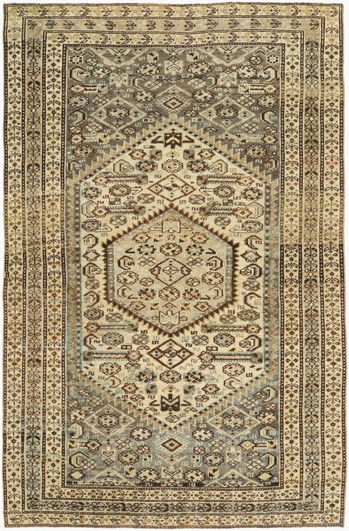 Antique One of a Kind Handmade Rug