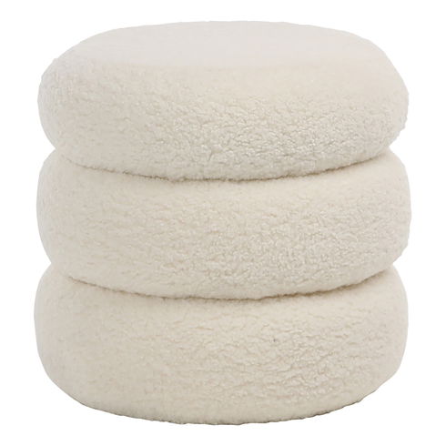 Jolo Ottoman W/ Perf. Fabric