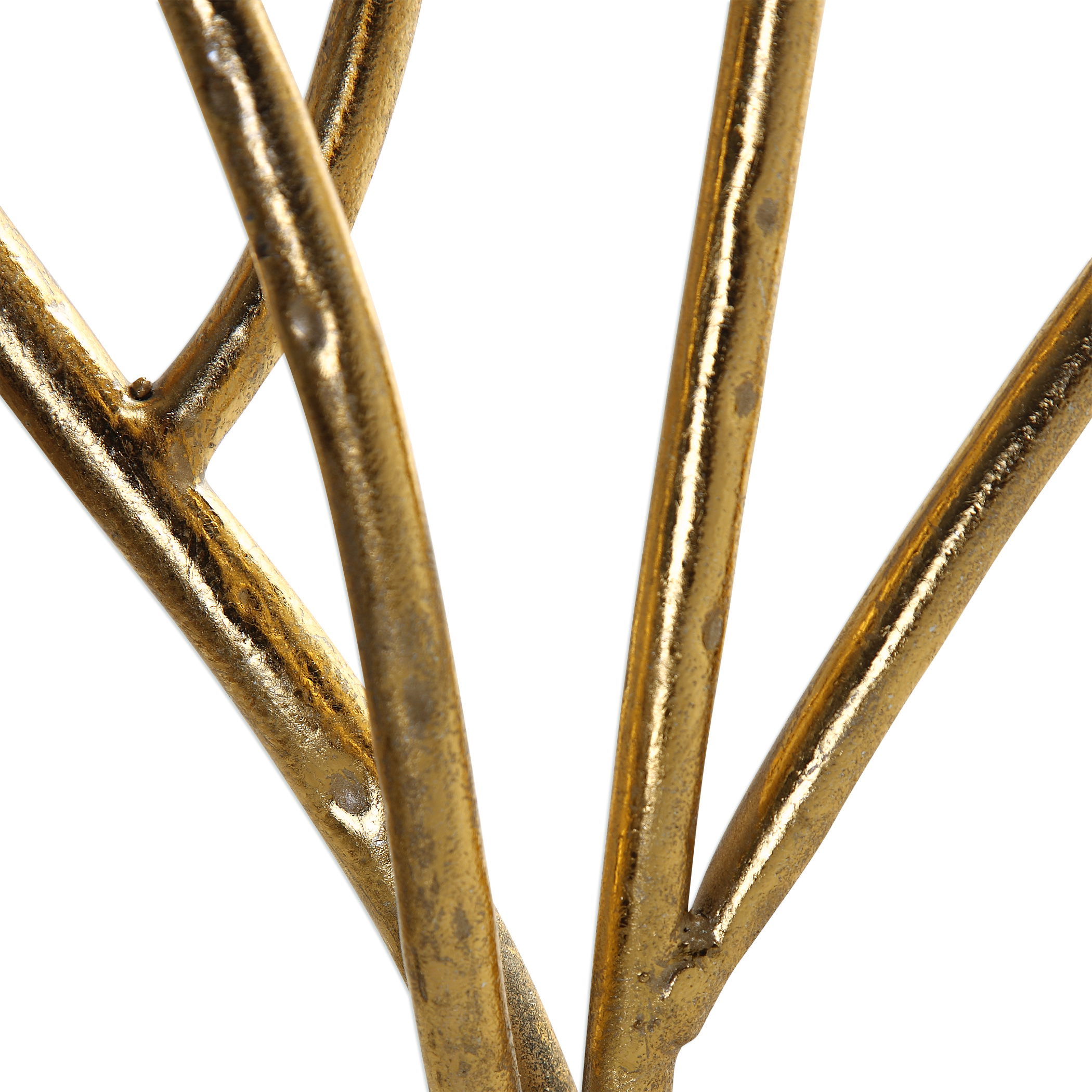 Gold Branches Decorative Fireplace Screen large image 