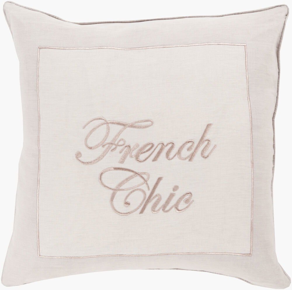 French Chic Accent Pillow Poly large image 