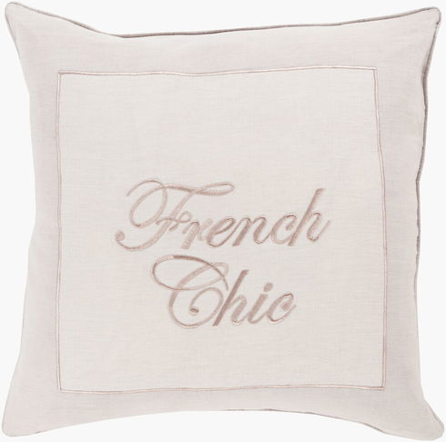 French Chic Accent Pillow