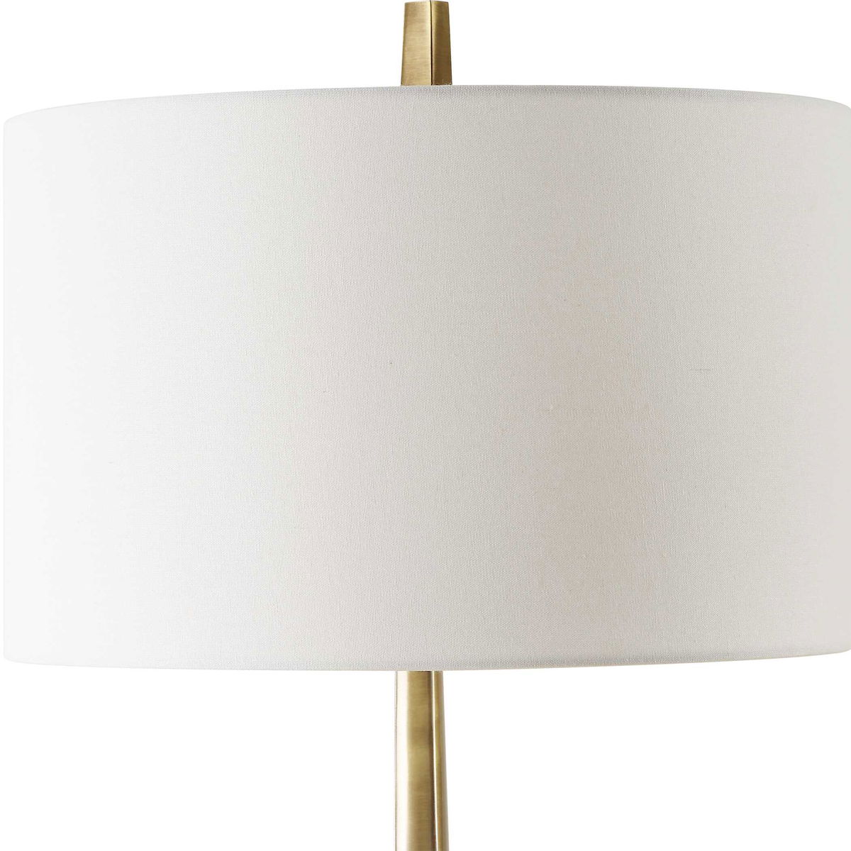 Suranne Antique Brass Table Lamp, by Uttermost, 16" width x 35.25" height x 16" depth View 6
