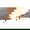 Madagascar Platform Bed Queen Brown thumbnail 1