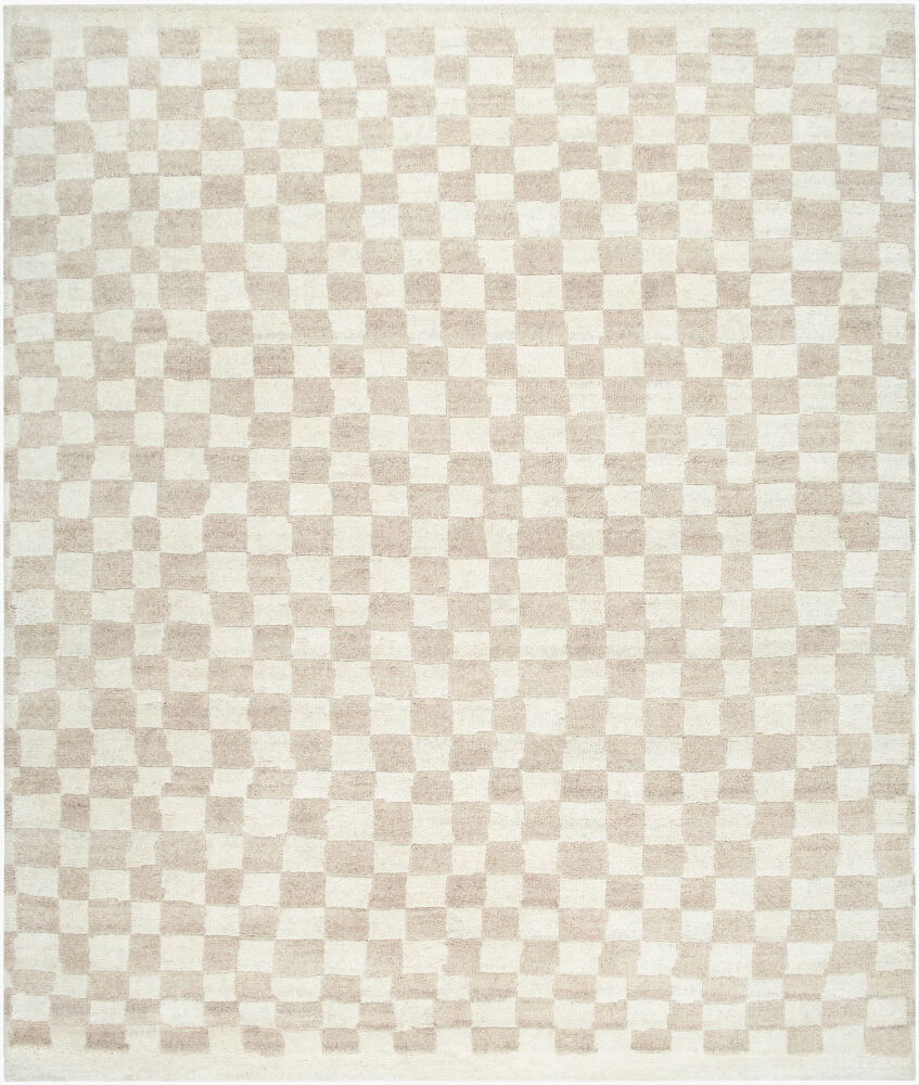 Damier Handmade Rug large image 