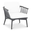 Wren Outdoor Lounge Chair Warm White thumbnail 1