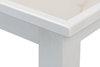Elton Butterfly Dining Table,White, by Sarreid, 81" length x 41" width x 30" height thumbnail 9