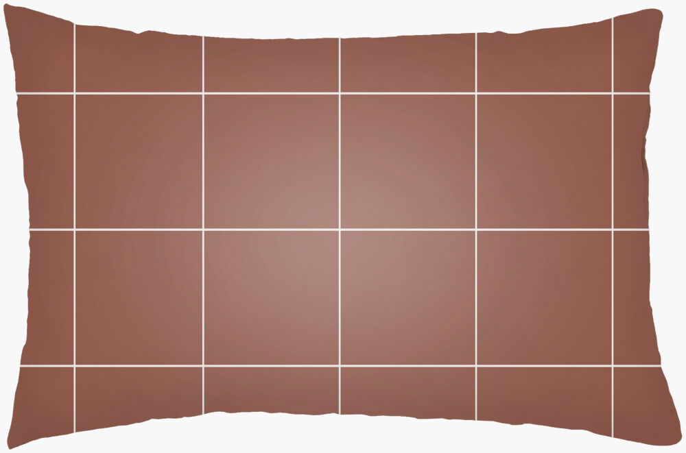 Gridwork Lumbar Pillow, Decorative Pillow by Surya, 14" length x 22" width