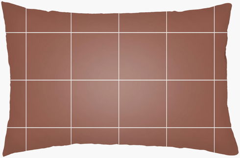 Gridwork Lumbar Pillow