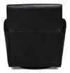 Taft Leather Swivel Chair, Onyx Black thumbnail 9