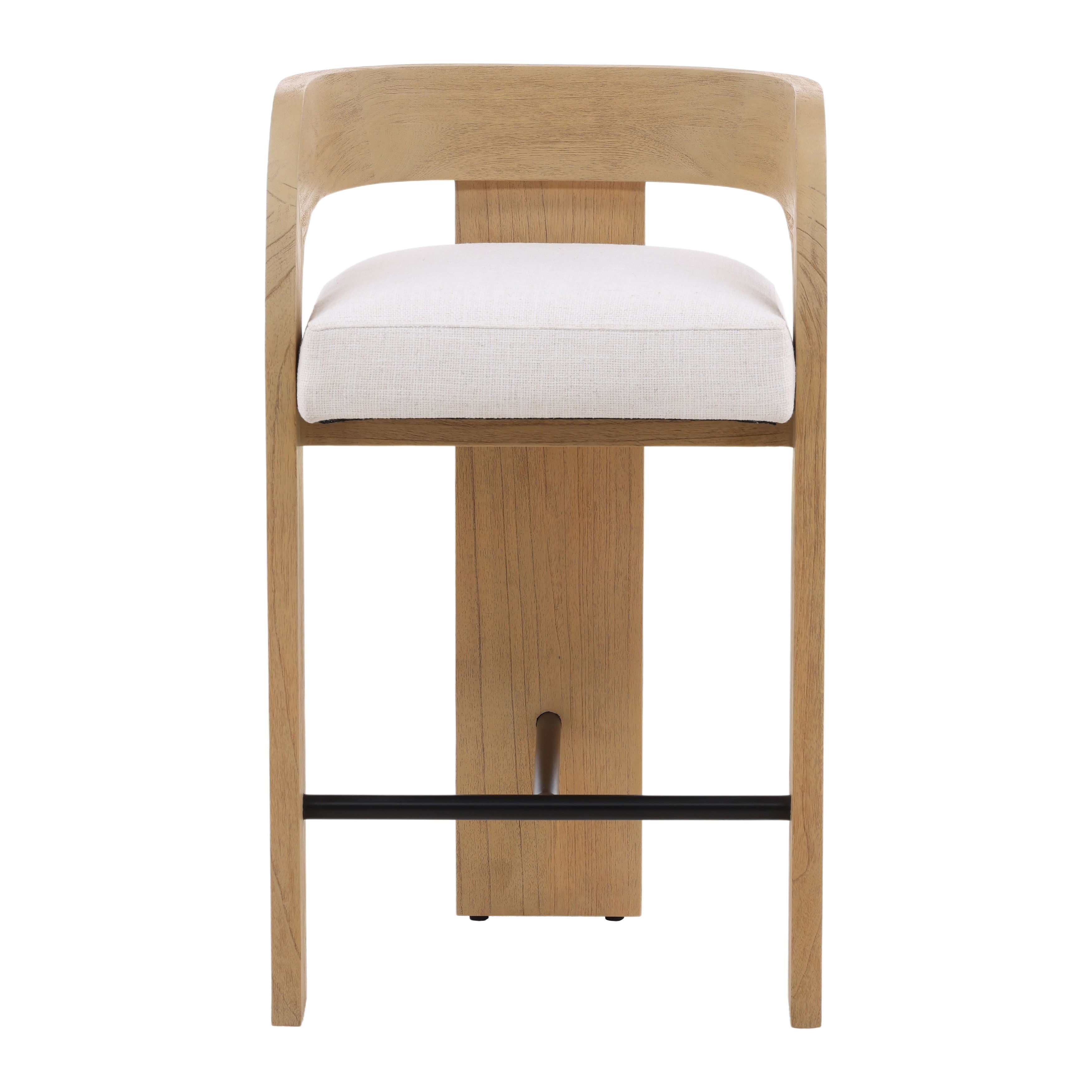 Tyson Counter Stool Cream large image 