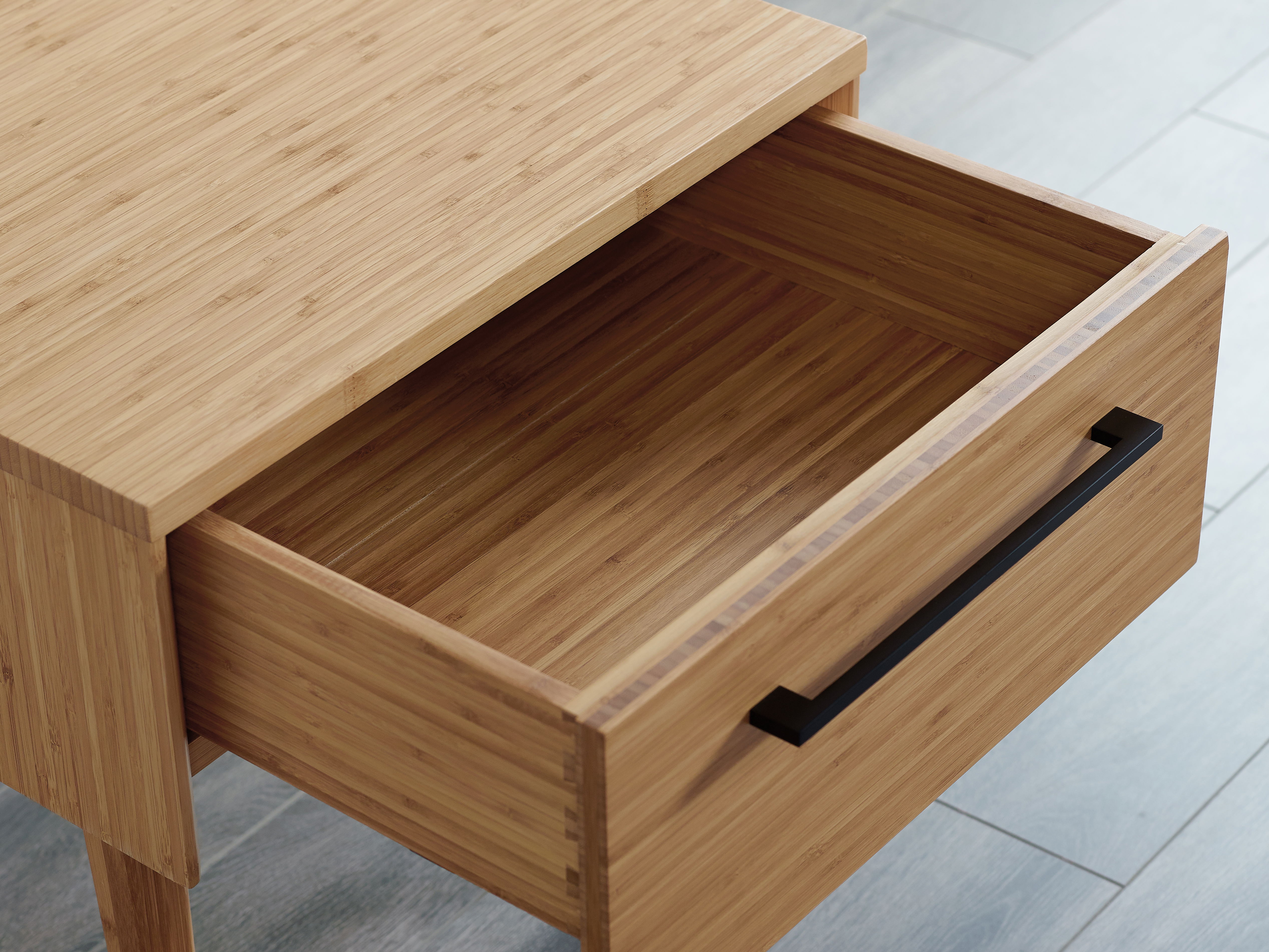 Sienna Nightstand, Caramelized, by Greenington, 18.5" length x 20" width x 21" height View 2