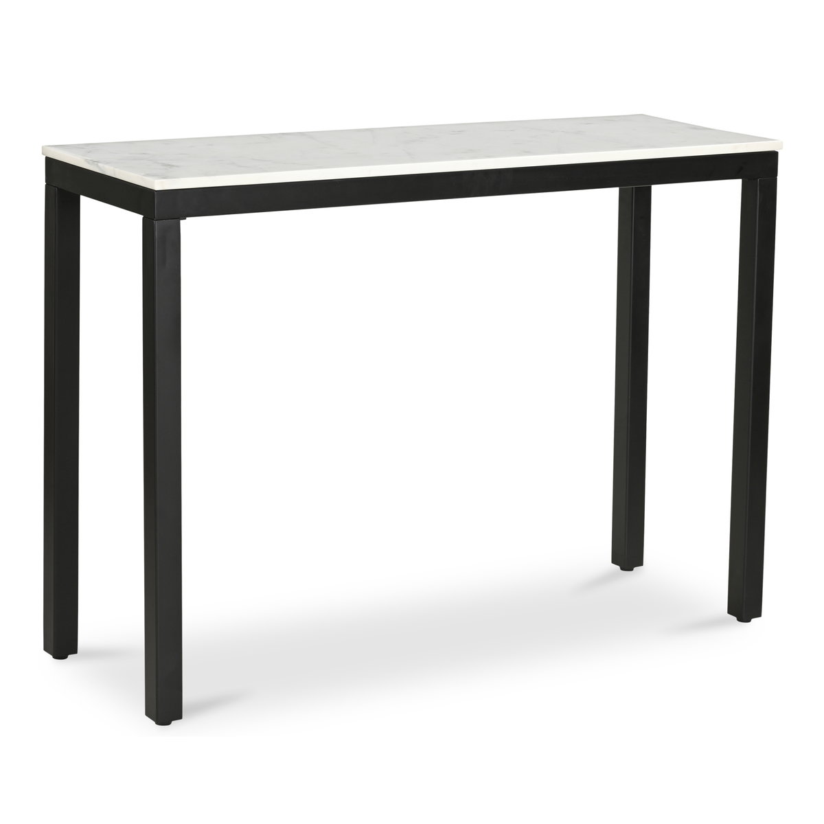 Parson Console Table White, by Moe's Home, 42" width x 30" height x 14" depth View 3