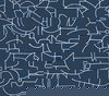 Robotics Navy Peel & Stick Wallpaper, by York Wall, 20' length x 2'3" width x 0.02" depth thumbnail 1
