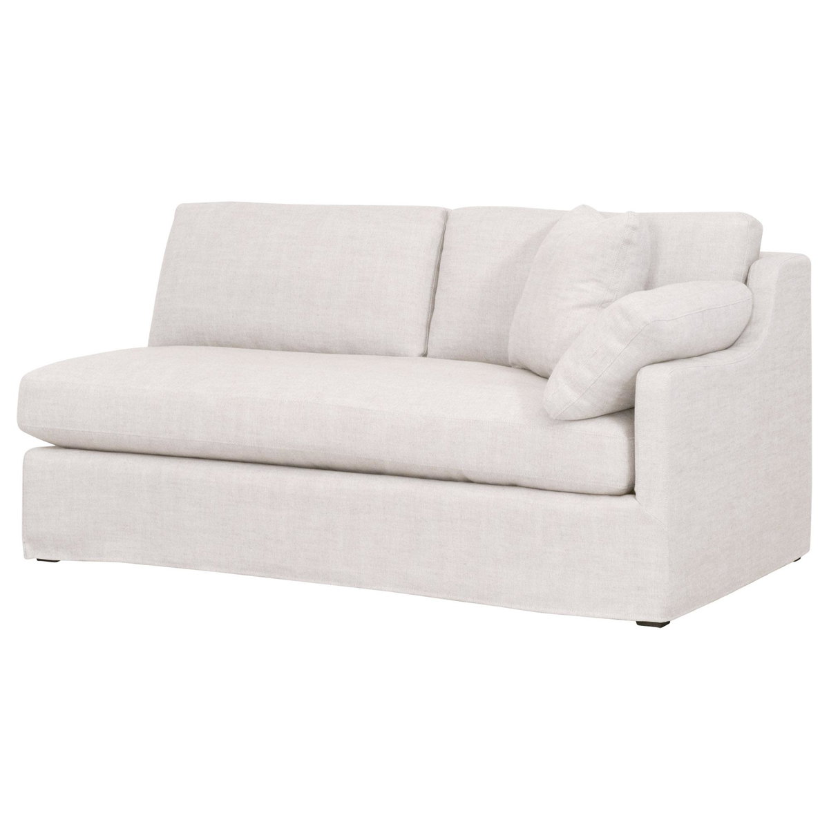 Lena Modular Slipcover 2-Seat Right Slope Arm Sofa, Seating by Essentials for Living, 70" width x 34" height x 39.5" depth View 2
