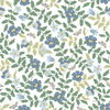 Primrose Blue & White Peel & Stick Wallpaper thumbnail 0