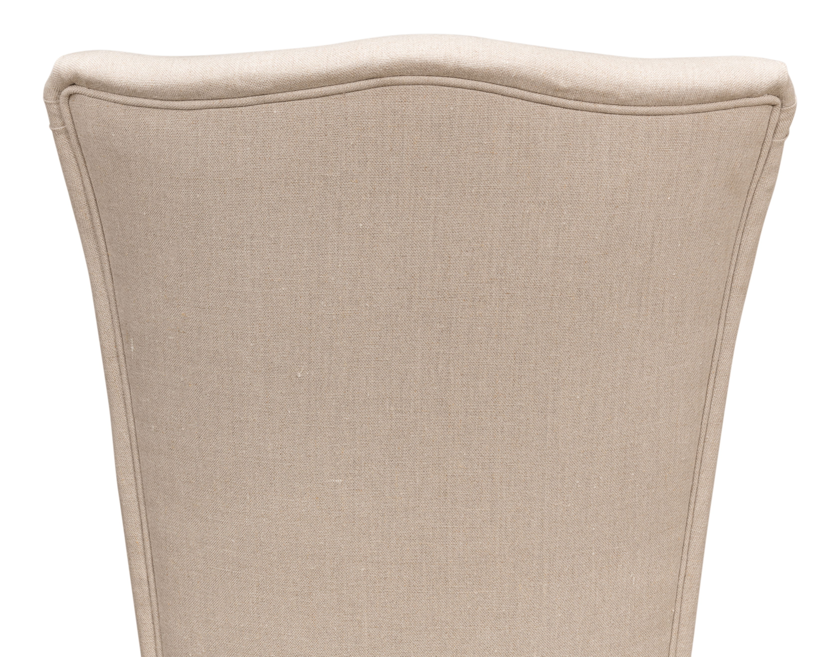 Sidechair, Cortina White W/ Linen Flax large image 